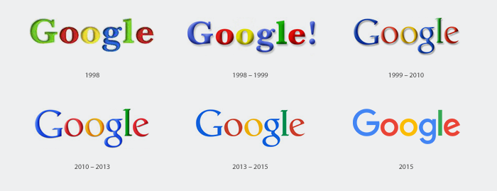 Die Geschichte des Logos von Google