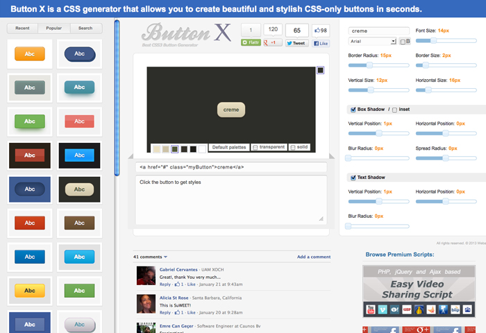 css-button